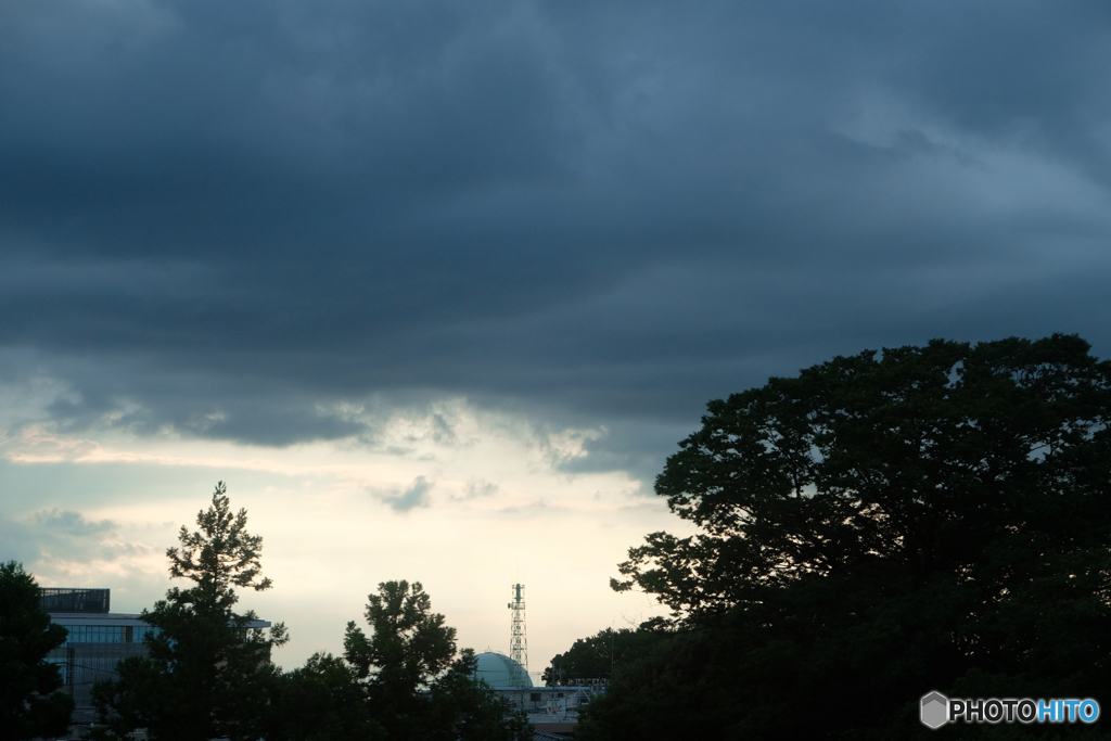 雨上がりの空