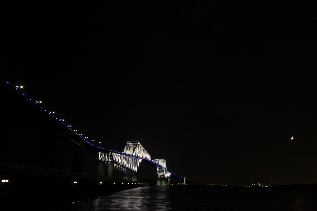 夜のTokyo Gate Bridge