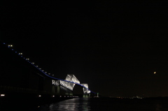 夜のTokyo Gate Bridge