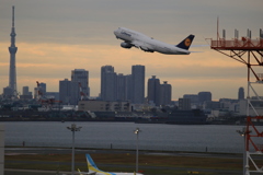 Lufthansaとスカイツリー