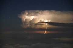 雷神住む雲