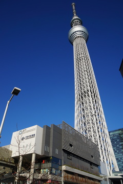 東武橋からのスカイツリー