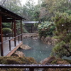 湯村温泉の常盤ホテル庭園