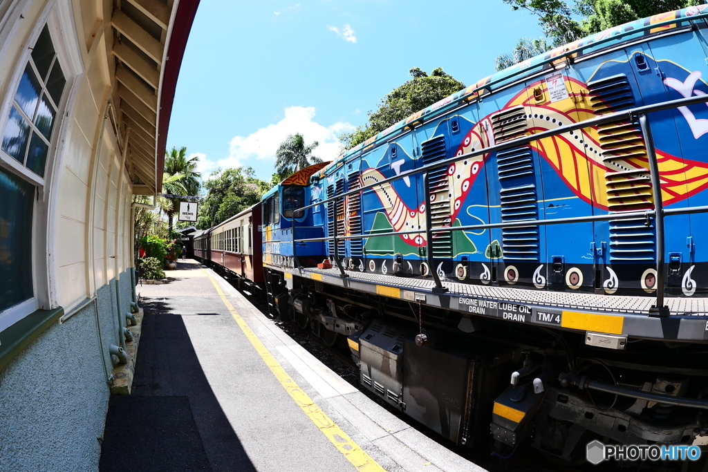 ケアンズ・キュランダ高原列車