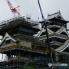 熊本城再建途中