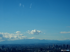 スカイツリーから富士山