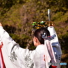 巫女さんの舞