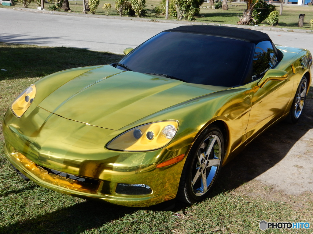 サイパンで見たド派手な車