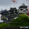 熊本城再建途中