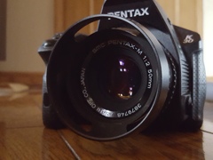 PENTAX-M 50mm F2 ×STOK Leica Lenshood 