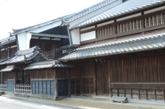脇本陣屋敷のうだつの屋根
