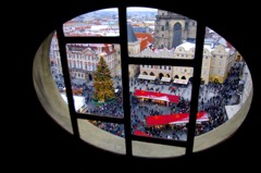 Christmas market in Prague