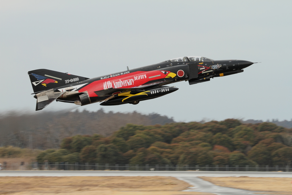 302SQ　創隊４０周年記念塗装機