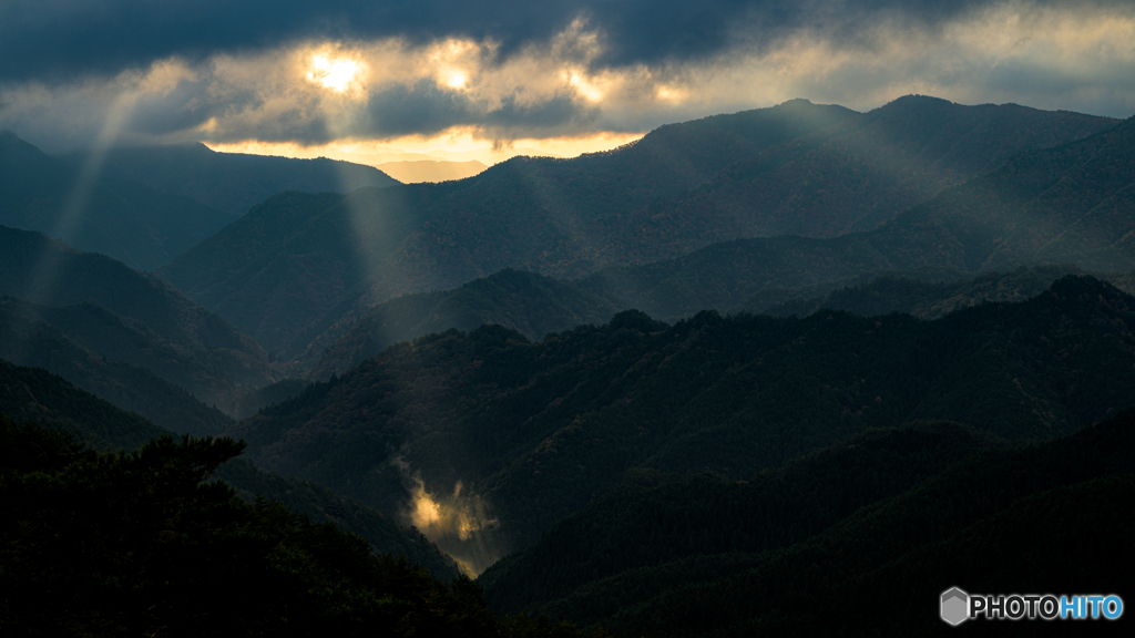 分け入つても分け入つても青い山