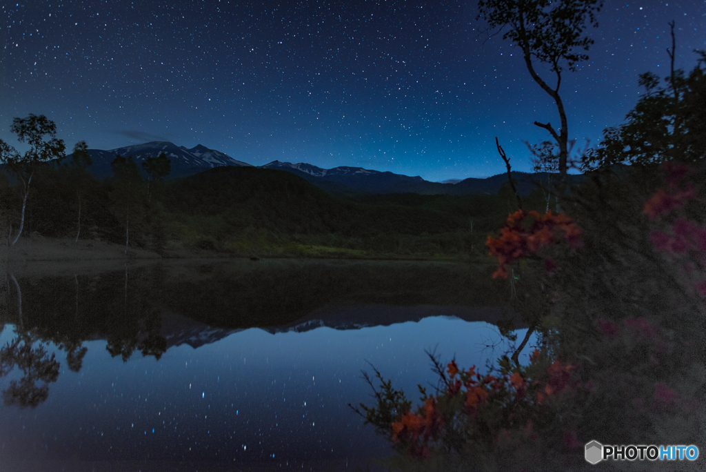 乗鞍高原・星景
