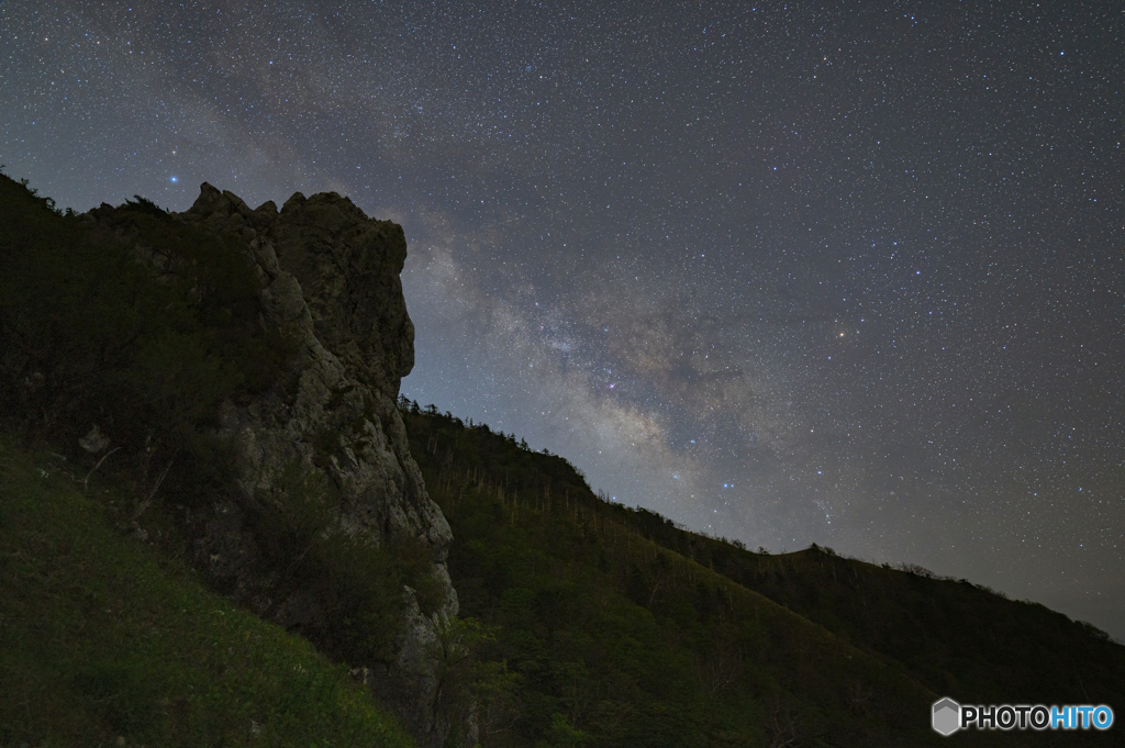 星輝く剣山