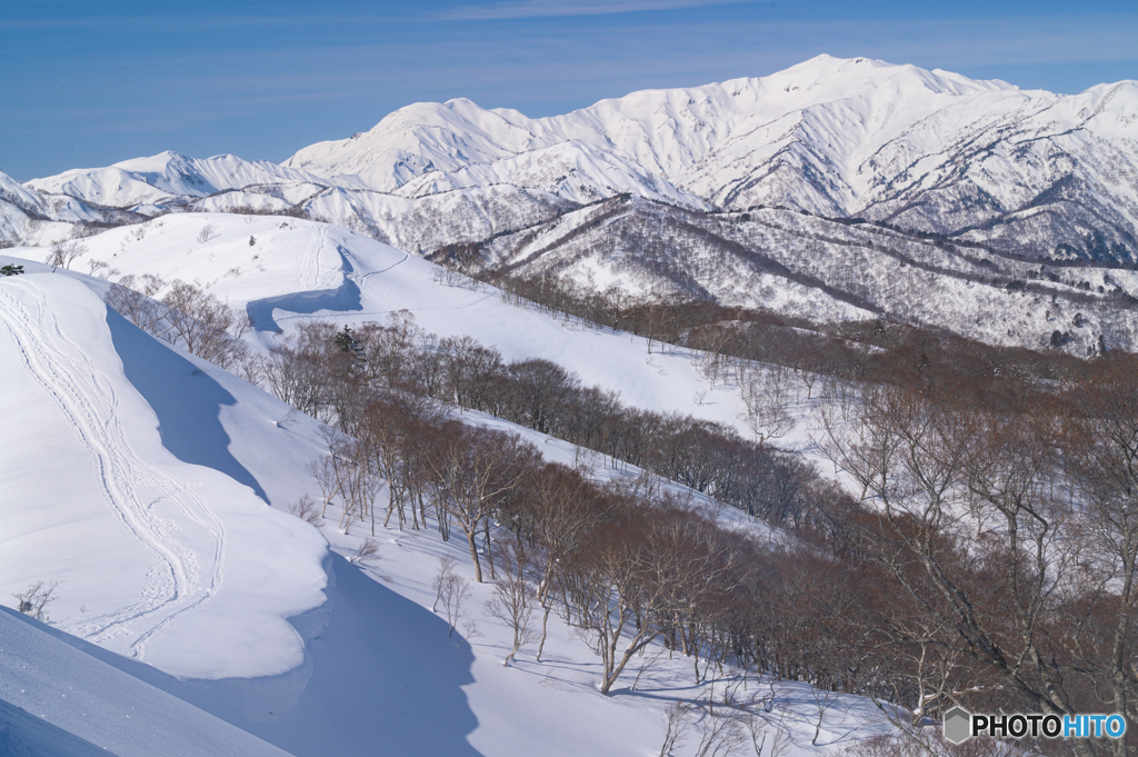 白山への道