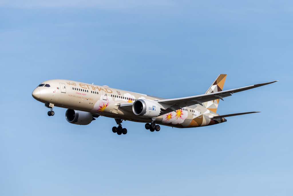 エディハド航空 B787