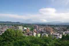 愛宕山公園からの景色