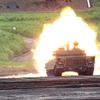 90式戦車 マズルフラッシュ