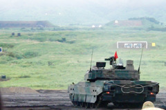 富士総合火力演習2014 10式戦車