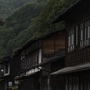 古民家の軒先③　奈良井宿にて