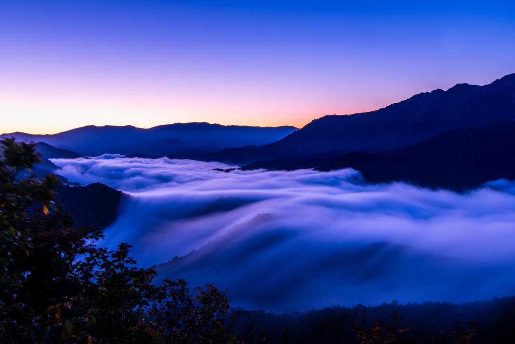 枝折峠の雲海