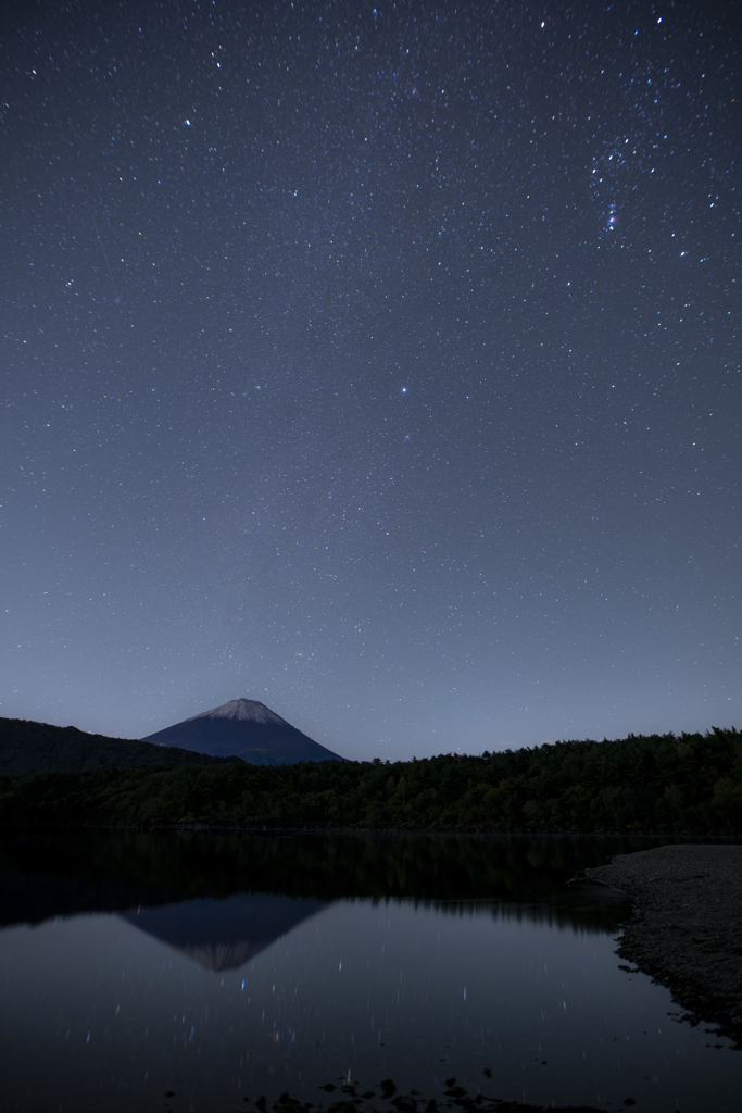 星の降る湖