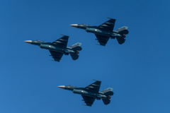 百里基地航空祭　F-2戦闘機　オープニングフライト　
