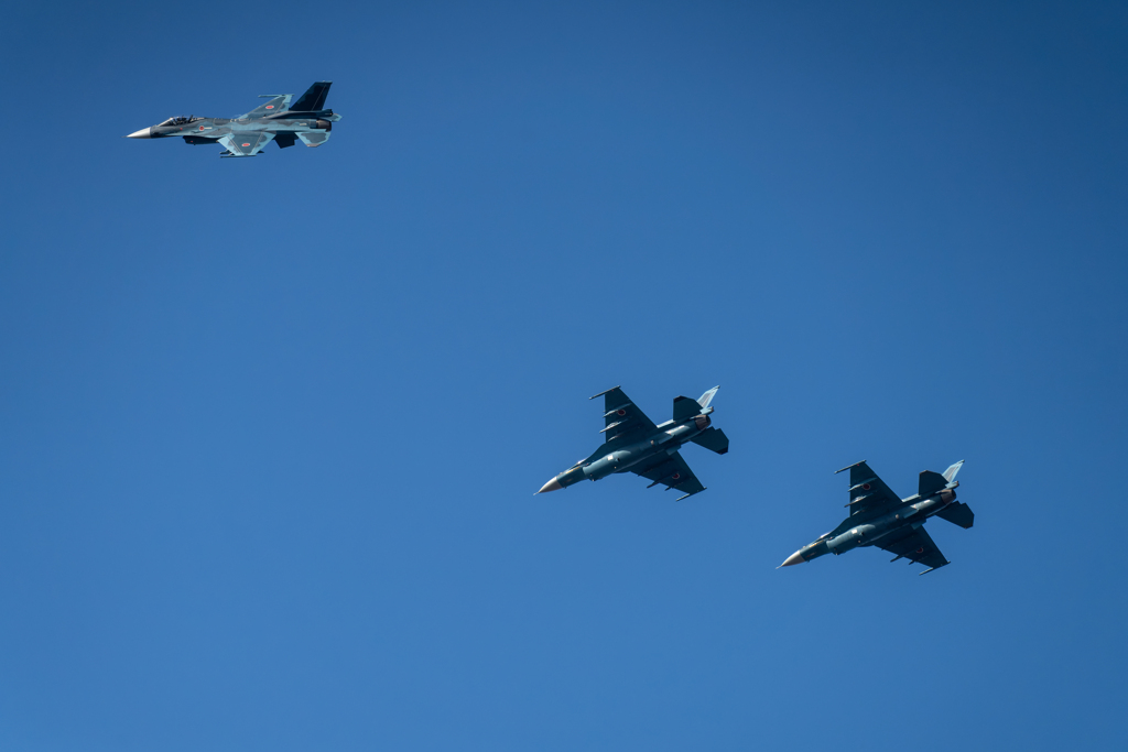 百里基地航空祭　オープニングフライト　オーバーヘッドアプローチ