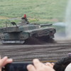 富士総合火力演習2014 10式戦車 ソニックブーム!?