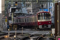 京急の赤い電車