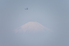 オスプレイと富士山