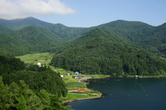 野尻湖畔