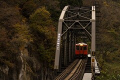 第四只見川橋梁と只見線①