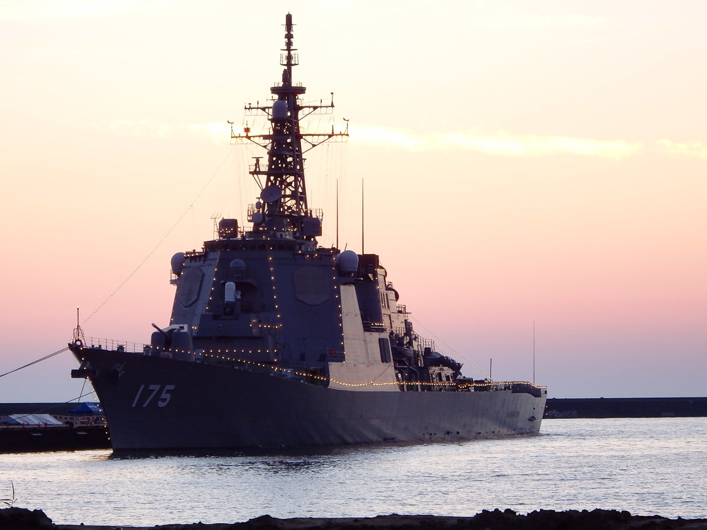 護衛艦みょうこう 電飾②