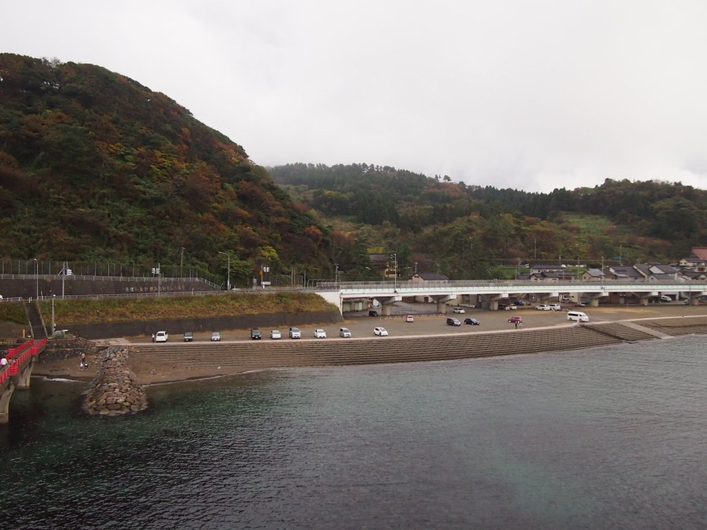 能生の海岸