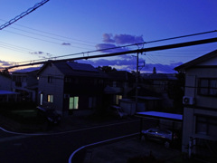 twilight sky
