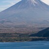 富士山と本栖湖