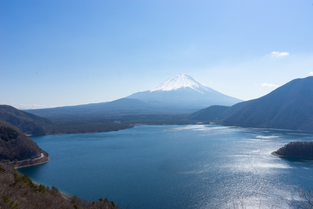 本栖湖 1000円札展望地
