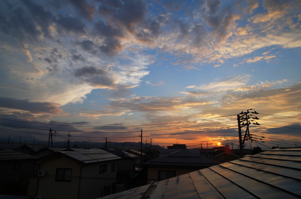 夕焼け