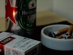 cigarettes & alcohol