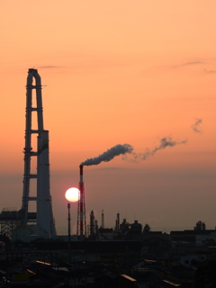 立冬、夜明け