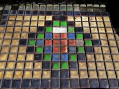 洗い場のタイル