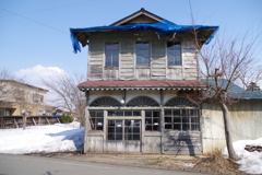 神宮寺の旧郵便局と旧電話局