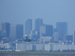 海ほたるから羽田を