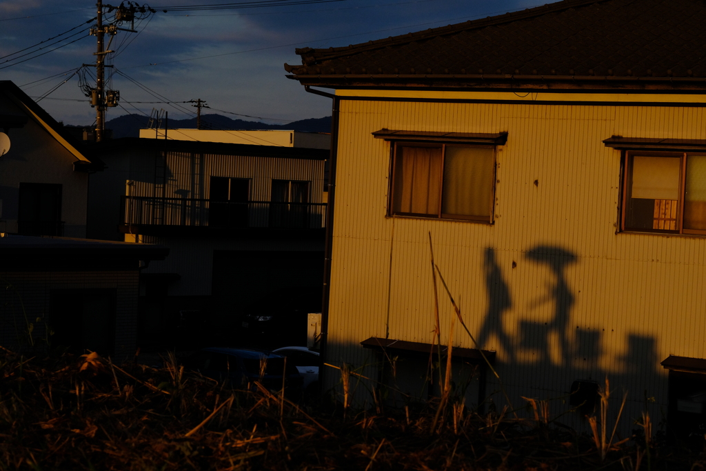 夕暮れ