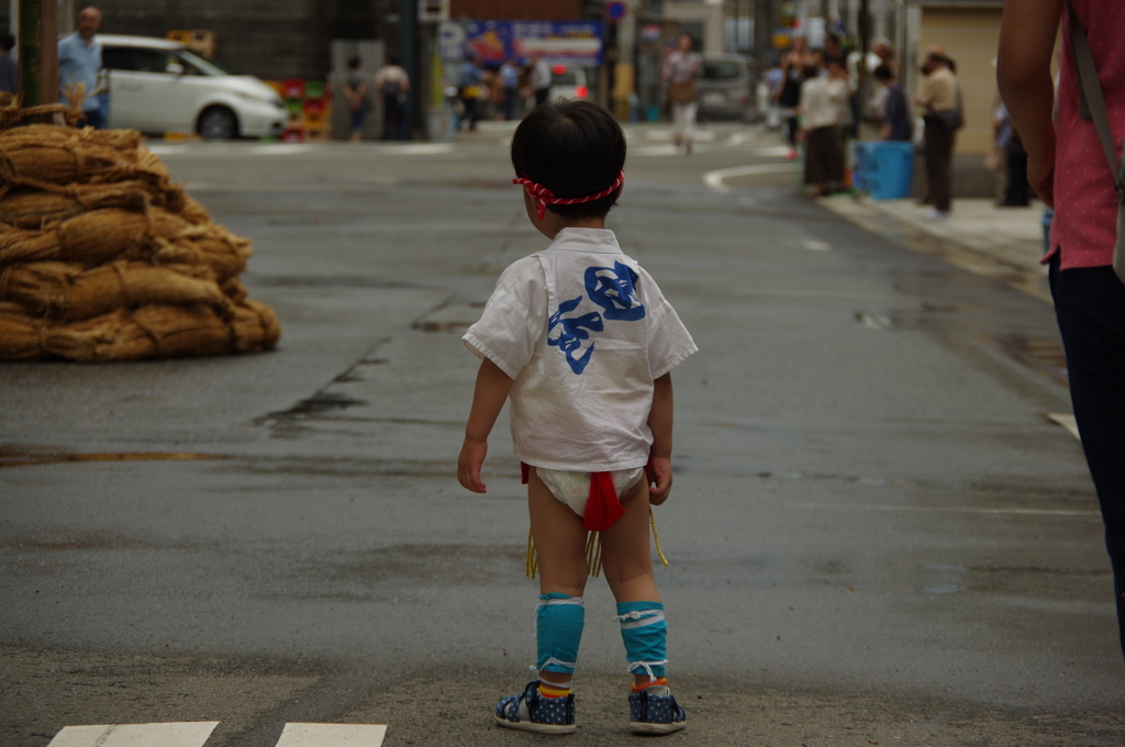 未来を担う者(博多祇園山笠 2016 追山ならし)