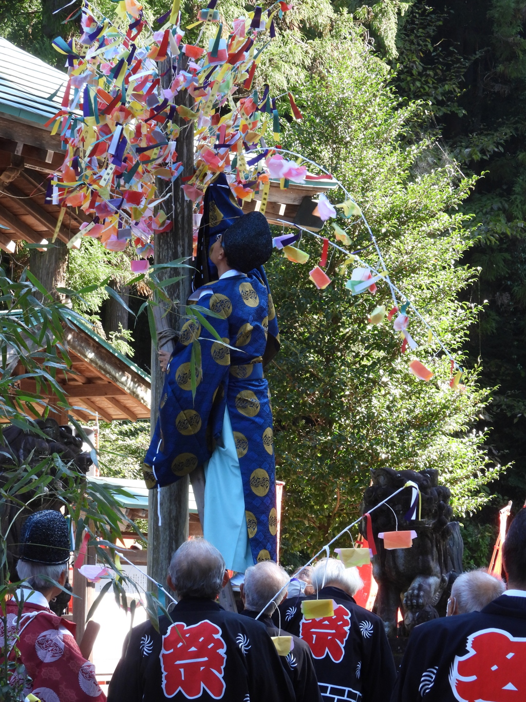吾那神社の秋祭2