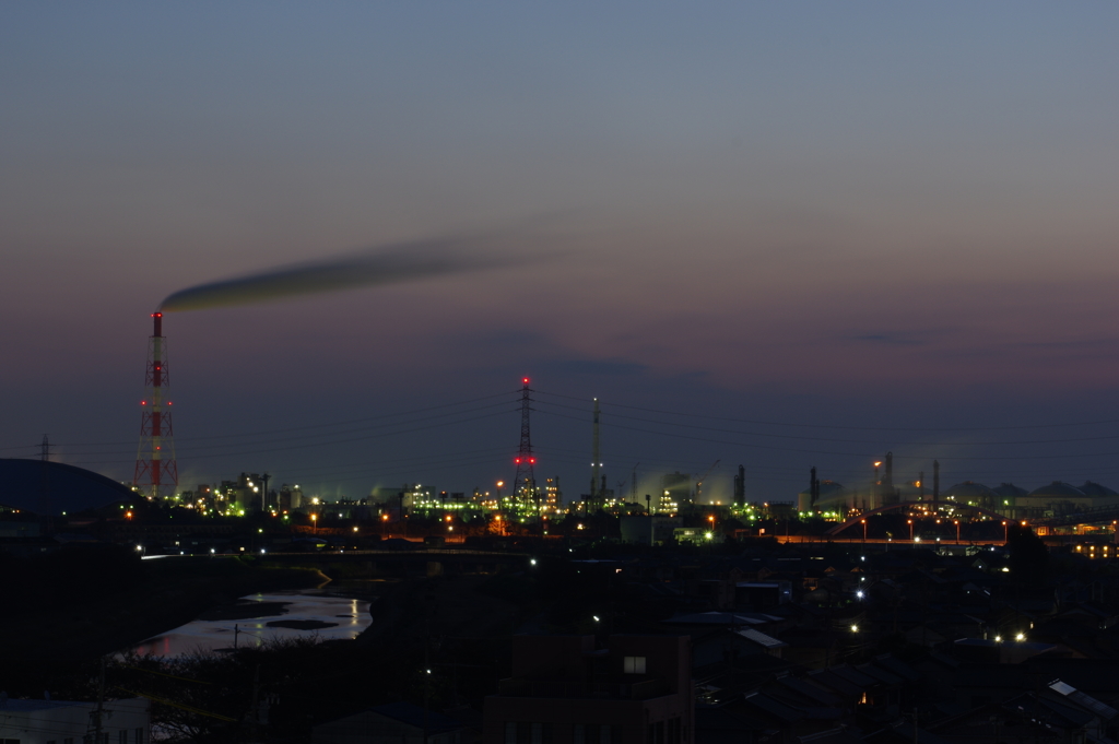 立冬、夜明け前